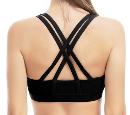 Professional Sport bra Top fitness gym women strappy