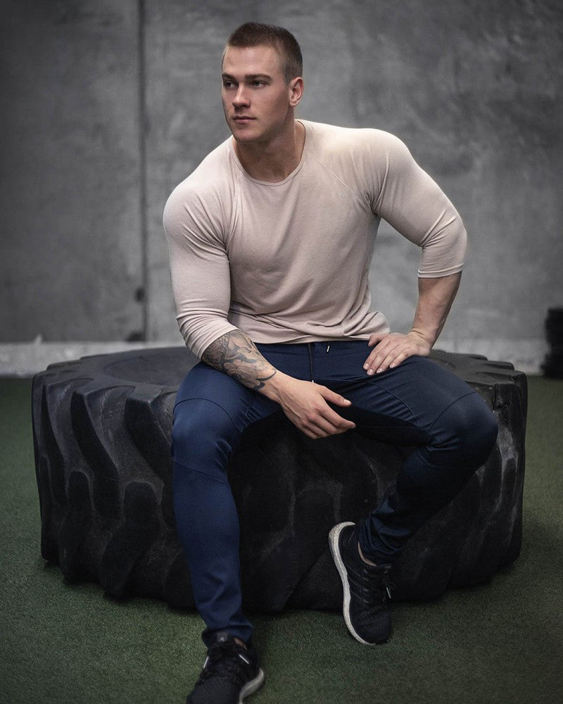 New Long Sleeve T Shirt Sport Men Gym Shirt Quick Dry Gym Fitness