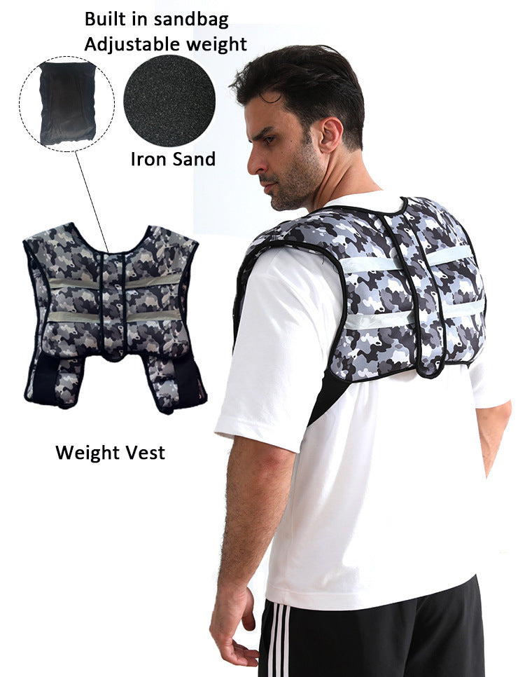 Weight-bearing Sandbag Full Body Training Suit Fitness