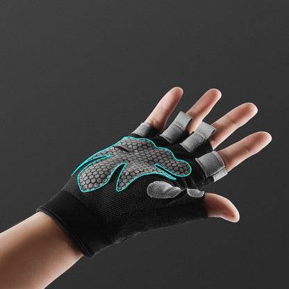 Sports Weightlifting Breathable Non-slip Silicone Half Finger Gloves