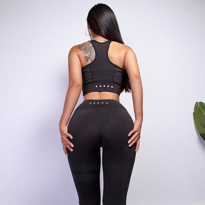 Women sport Suit Gym Yoga Sets 2 Pieces Women Sportwear Yoga Set