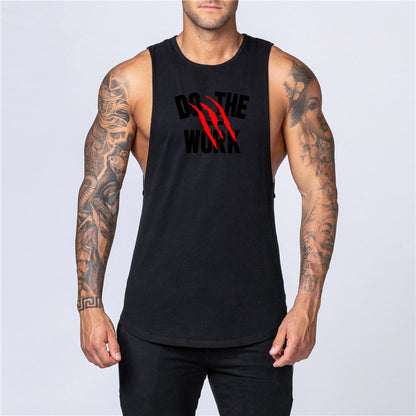 Fitness Sleeveless Waistcoat Sports Muscle Vest