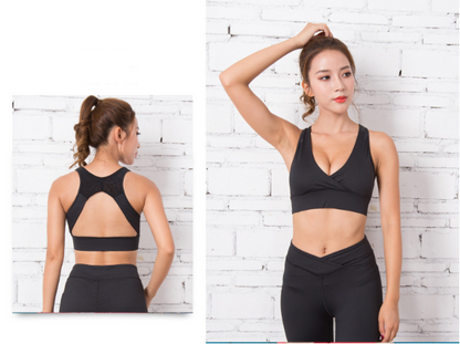 Women's quick-drying sports bra women's yoga clothing Shock-collecting