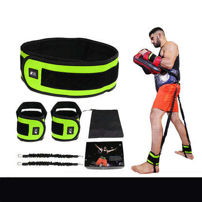 Leg Squat Boxing Combat Training Resistance Bands Fitness