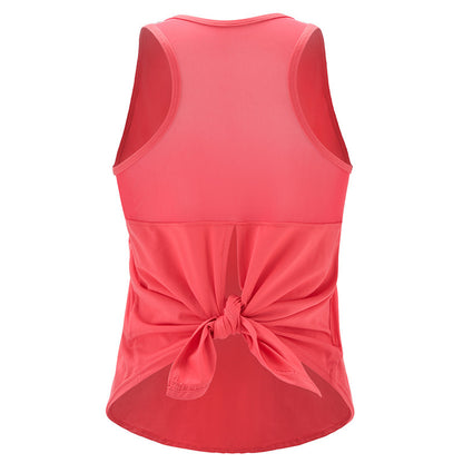 Sports vest split mesh breathable yoga wear