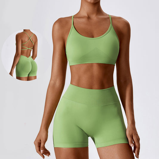 Seamless Beauty Back Yoga Clothes Running Quick-drying