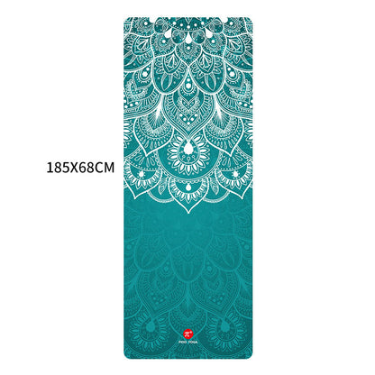 Yoga mat female folding portable