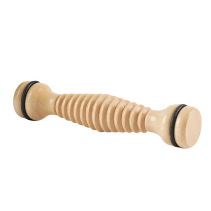 Wood Stick Abdominal Leg Fitness Yoga Roller