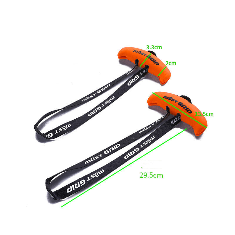 Radial Handle Fitness TPE Horn Grip Hard Pull Pull-up