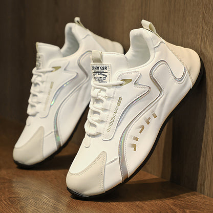 Fashion Color block Lace-up Sneakers For Men Sports Shoes