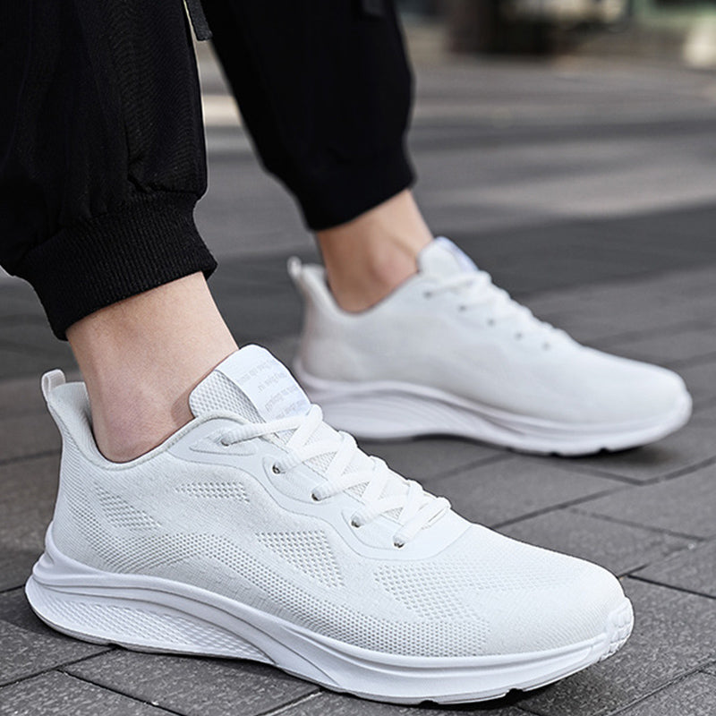 Men's Lace-up Running Shoes Mesh Lightweight