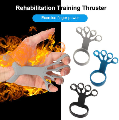 Silicone Grip Device Finger Exercise Stretcher Arthritis Hand Grip