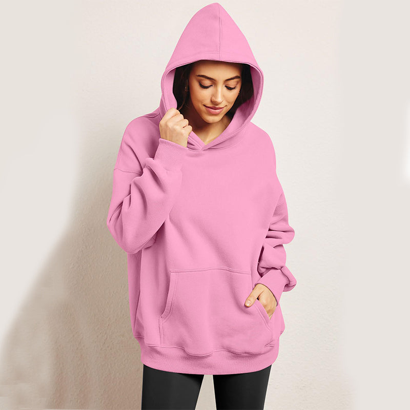 Women's Oversized Hoodies Fleece Loose Sweatshirts Sports Clothes