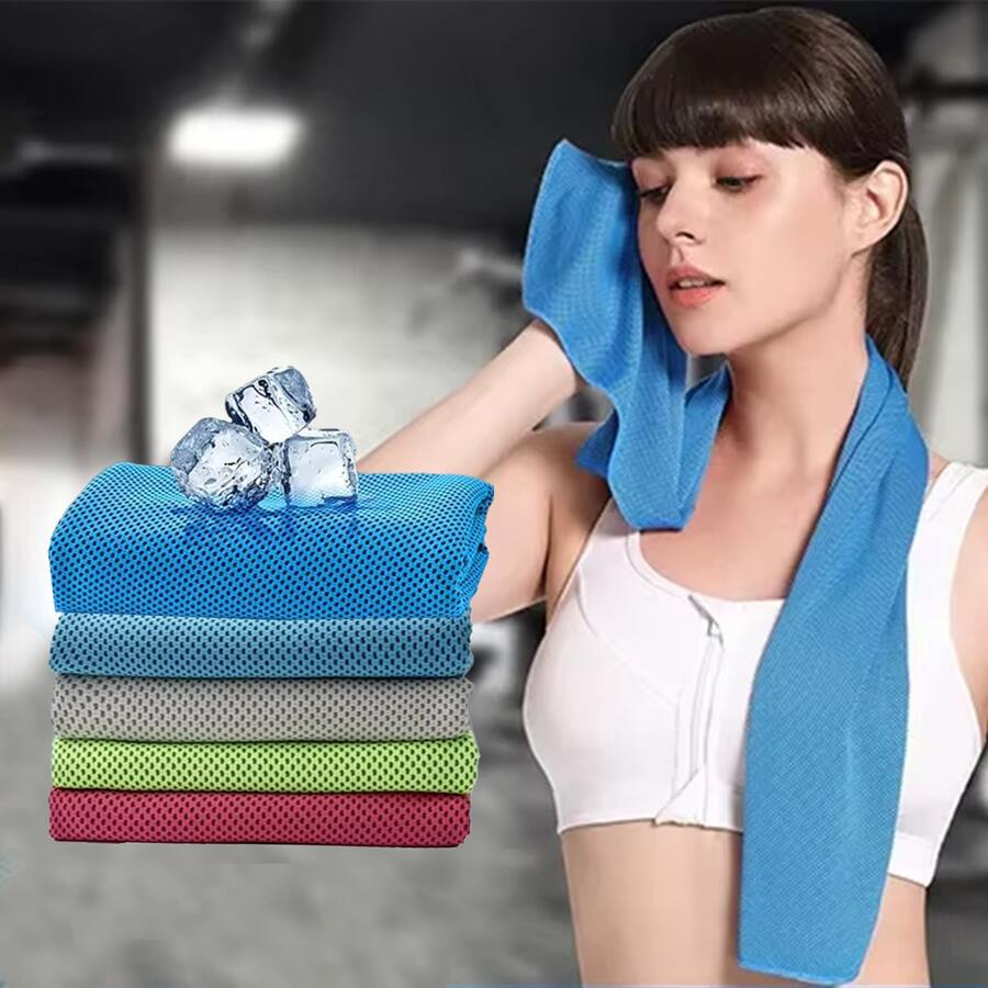 Sports Towel Physical Cooling Microfiber Instant Cool