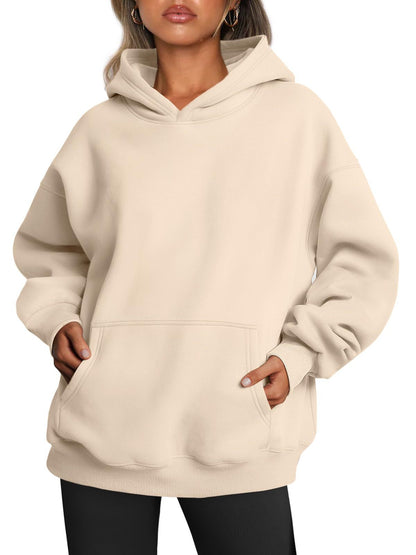 Women's Oversized Hoodies Fleece Loose Sweatshirts Sports Clothes