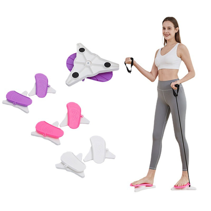 Split Type Waist Disc Double Pedal Fitness Equipment