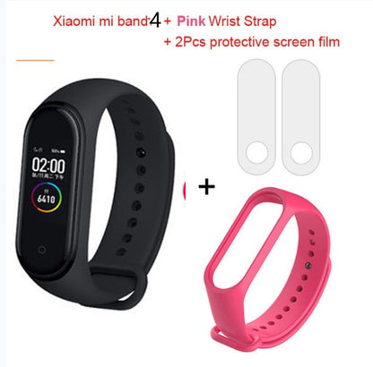 Fitness Tracker Smart Bracelet 0.78 OLED Touch Screen