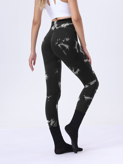 Butt Lifting Yoga Gym Athletic Pants, Hollow Out Sports Leggings