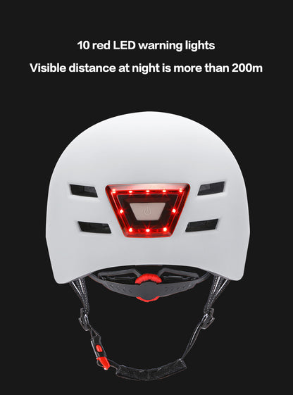 Skateboard Cycling Electric Vehicle Lighting Sports Helmet
