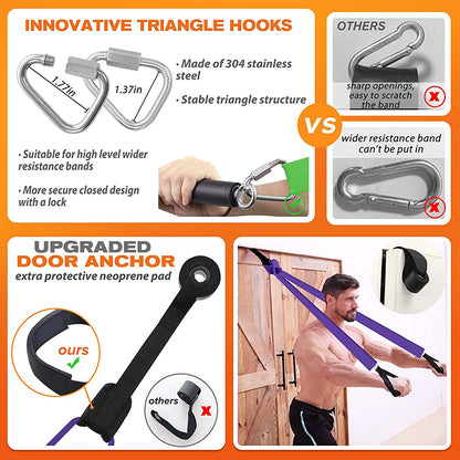 Pull Rope Elastic Fitness Home Resistance Training