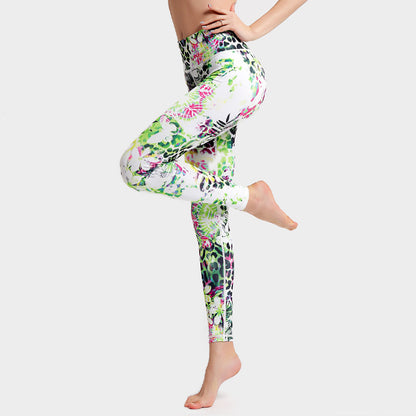 Fashion Tie Dye Leggings Women Fitness Yoga Pants Push Up