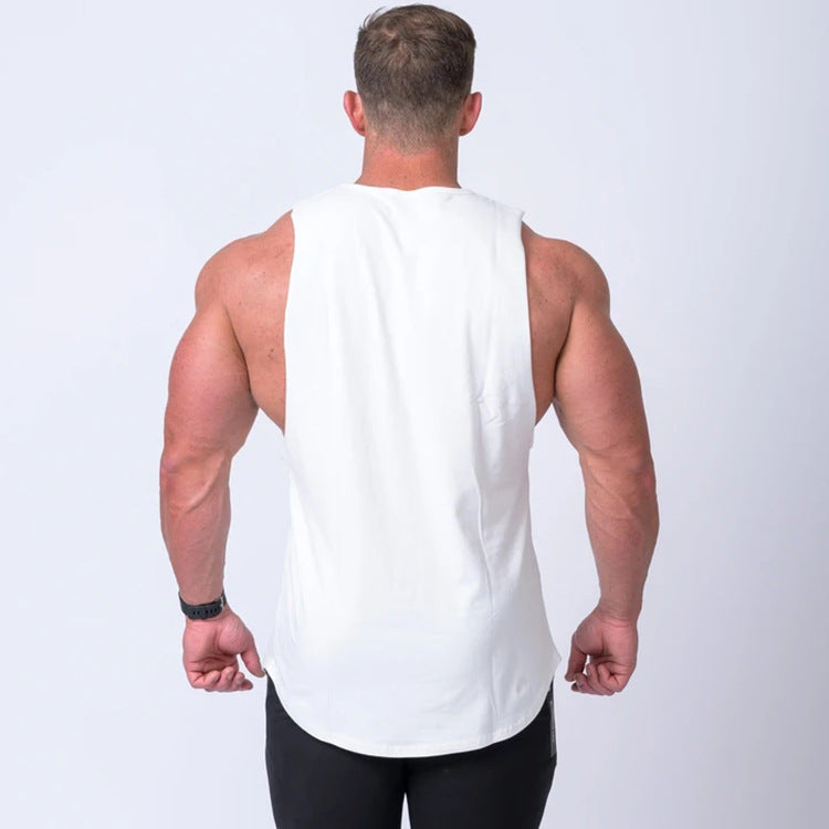 Fitness Vest Equipment Training Clothes  Sports Sleeveless T-shirt Men