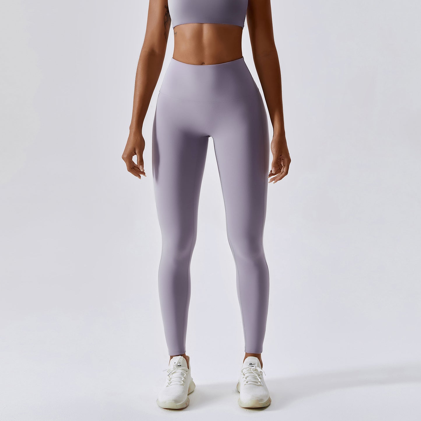 Nude Feeling Yoga Pants Hip-lifting Running Speed Dry Fitness