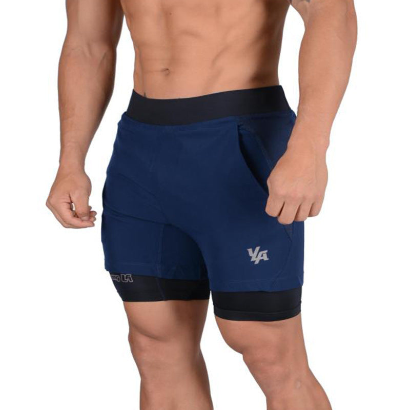 New Running Shorts Summer Men's Gym Fitness Jogging Running Sports