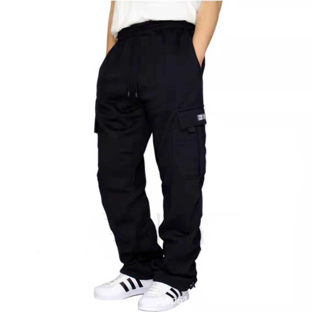 Men Pants Sweatpants Stretch Elastic Waist Jogger Sports Pants