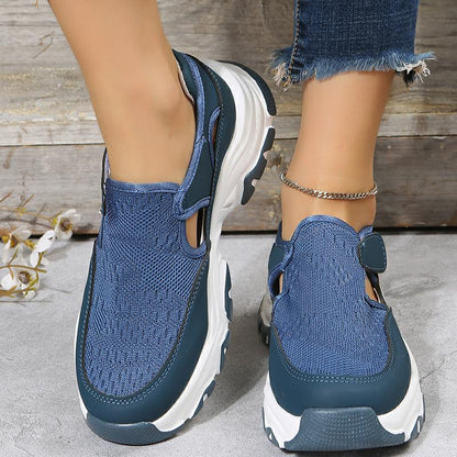 Mesh Sport Shoes Women Fashion Outdoor Flat Heel