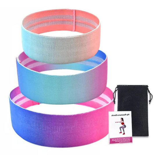 Cross border Yoga pull with hip ring deep squat hip ring elastic band hip ring resistance band thruster set