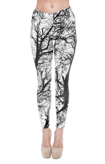 Printed thin pencil feet pants stretch big ladies yoga pants leggings