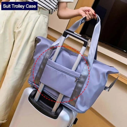 Foldable Storage Travel Bag Waterproof Large Capacity