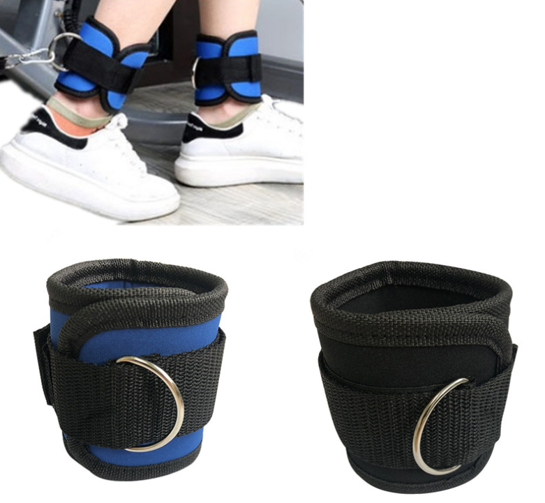 New D-ring Ankle Strap Buckle Adjustable Ankle Weights Gym