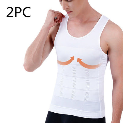 Men's Vest Shapewear Summer Sports Fitness