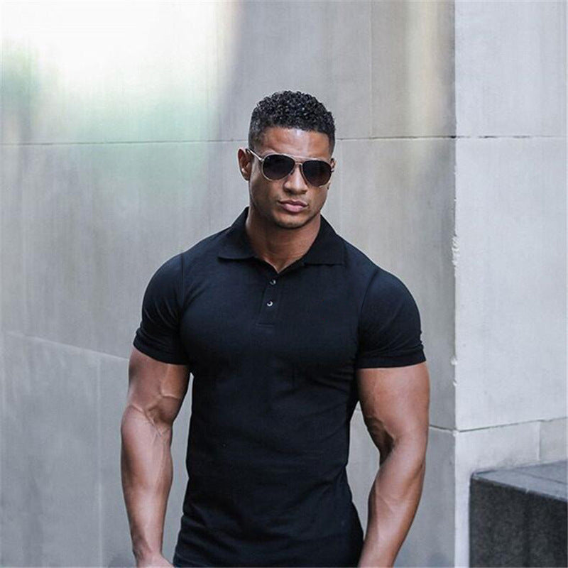 Sports Polo Shirt Summer Short-sleeved Tops Men's Short-Sleeved