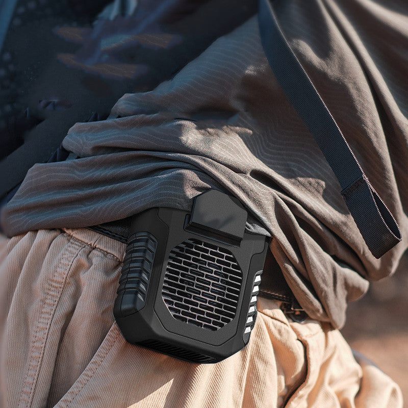Portable Waist Fan USB Air Conditioning Outdoor Sports