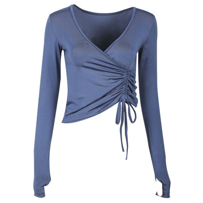 V-neck sports top yoga wear