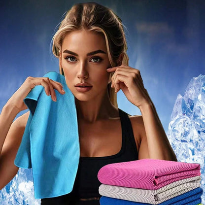 Sports Towel Physical Cooling Microfiber Instant Cool