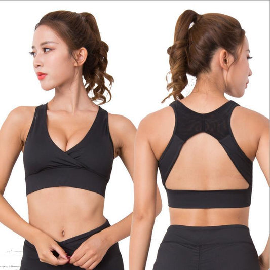 Women's quick-drying sports bra women's yoga clothing Shock-collecting