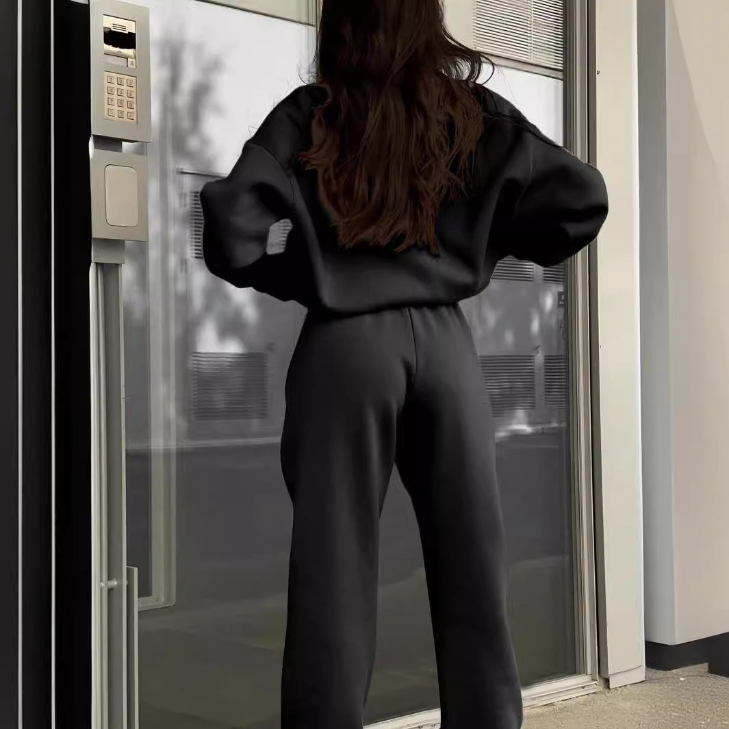Long-sleeved Sports Sweatshirt Suit Fashion For Women