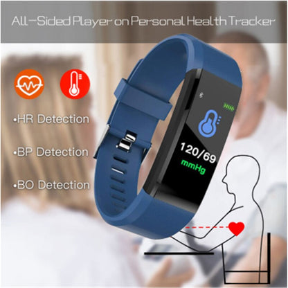 Screen Smart Wristband Heart Rate Monitor Fitness Activity Tracker