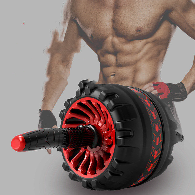 Key Abdominal Set Curl Abdominal Muscle Training Automatic Rebound Abdominal Wheel