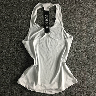 Women Running Sport Vest Yoga Top Gym Clothing T-Shirt