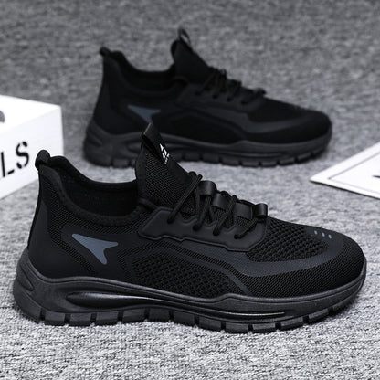 Men's Mesh Shoes Fashion Fly Knit Lightweight Sports Shoe