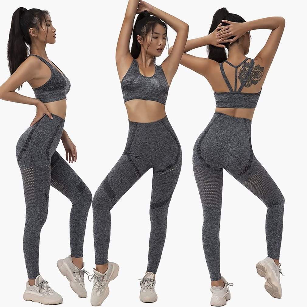 Sports fitness seamless yoga clothing suit