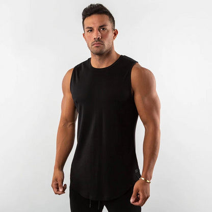 Sports fitness vest men's running training vest