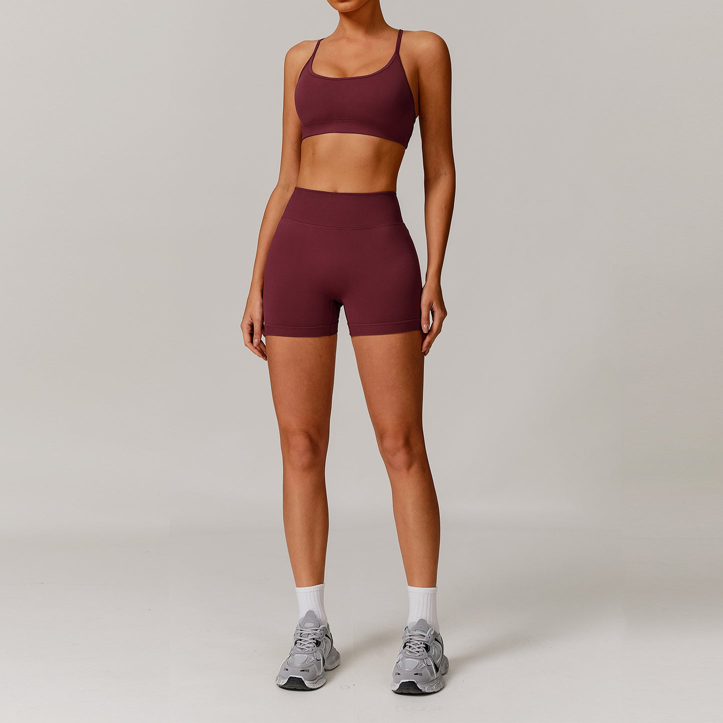 Seamless Beauty Back Yoga Clothes Running Quick-drying