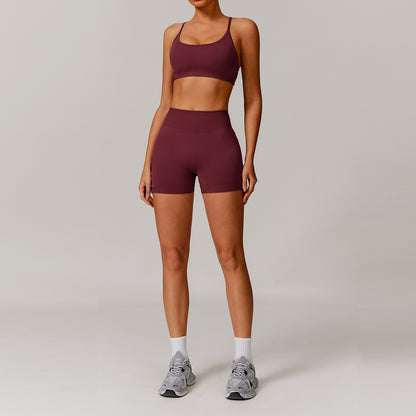 Seamless Beauty Back Yoga Clothes Running Quick-drying