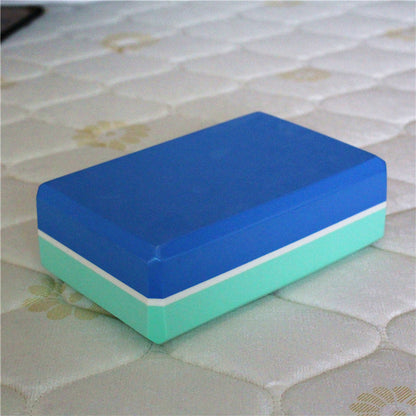 Two-color yoga brick